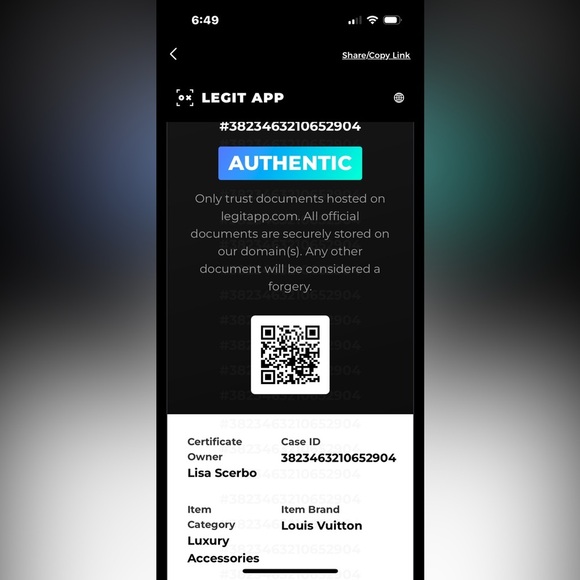 LOUIS VUITTON authentic silk/wool shawl NWOT - Picture 12 of 12